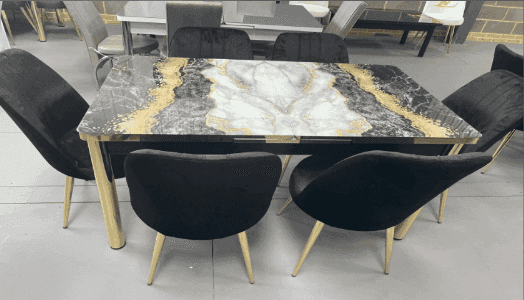 Elegant Marble Dining Table UK - Premium dining tables from Newcastle Beds UK
